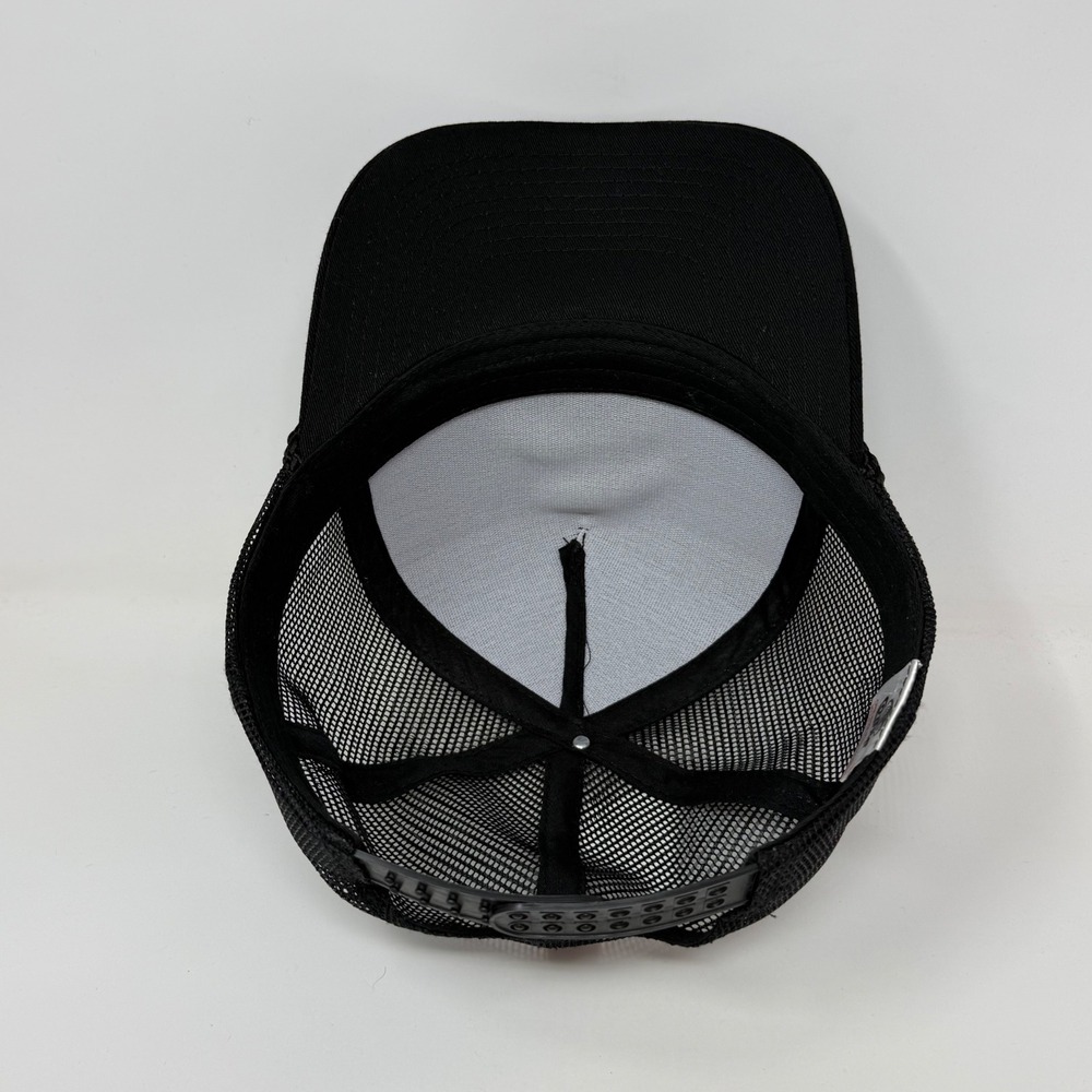 Cobra Be Bold Eagle Patch Trucker‎ Hat Black Mesh Snapback Cap One Size - Picture 6 of 8